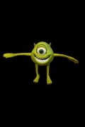 Figurka Mike Wazowski Potwory i Spółka McDonald's 2002 Vintage Disney