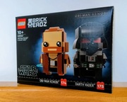 LEGO BrickHeadz - Obi-Wan Kenobi i Darth Vader 40547