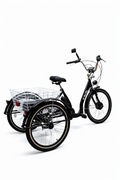 E-TriGo rower elektryczny trójkołowy  moc 250W bateria 624Wh "manetka gazu"