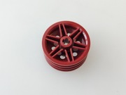 Lego 56904 koło ciemnoczerwone / dark red - felga bordowa