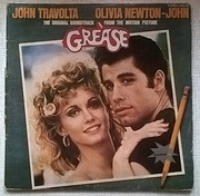 2LP Grease The Original Soundtrack John Travolta Olivia Newton-John VG-