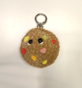 Breloczek szydełkowy ciastko