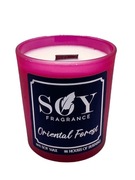 Świeca sojowa- Oriental Forest / Drewniany knot