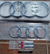 Kpl . emblemat, znaczek Audi A6 C7 Oryginał. Chrom