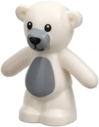 LEGO miś niedźwiadek maskotka Teddy Bear biały 98382pb011 plus gratis