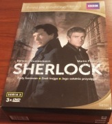 SHERLOCK SERIA 3 DVD 3 FILMY STAN IDEALNY + GRATIS