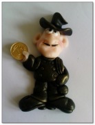 Kominiarz, magnes, rękodzieło