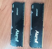 Pamięć DDR4 FURY Beast 16 GB 2x 8 GB 2666 CL16