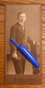 FOTOGRAFIA Młodzieniec Hugo bracia Ostrów Wlkp. W.Schilling Ostrowo ~1910