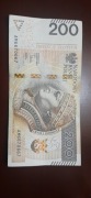 200 zł , 2015 rok , seria AM6670667