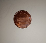 Moneta 1 cent 83 rok odwrotka bez znaku mennicy 