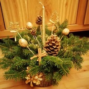 Podstawa pod stroik święta lite drewno SUPER!