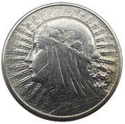 2 ZŁ Głowa Kobiety RP 1934 II RP, MENNICZA