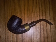 Stara fajka Peteron K&P w srebrnej obreczy