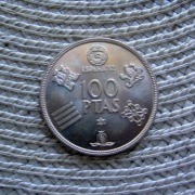 Hiszpania 100 Pesos 1980r - Mundial Hiszpania 1982r