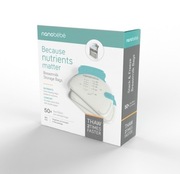 NANOBEBE WORECZKI TOREBKI NA MLEKO DO MROŻENIA x50 