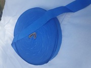 Taśma skośna lamówka bawełniana ze skosu cięta 30mm niebieska krążek