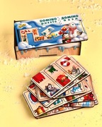 Dziecięca gra planszowa „Świąteczne domino”