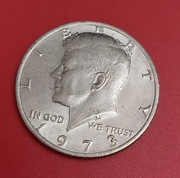 Moneta USA 1973r. half dollar Kennedy
