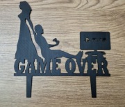 Topper na tort weselny lub urodzinowy