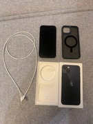 iPhone 13 128 GB Midnight | Bateria 98% po wymianie | Pełen Zestaw + Etui