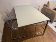 Zestaw IKEA Stół Torsby + 4 krzesła Tobias  