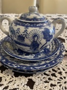 zestaw porcelanowy do herbaty 