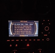 RNS-E RNS-E LED Audi Navigation Plus Audi A3 8P Konsola środkowa 2Din !