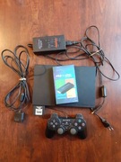 Playstation 2 SLIM, ORYGINALNY PAD PS2, PRZEJŚCIÓWKA na HDMI