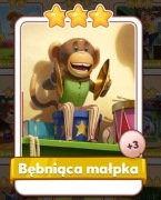 Bębniąca Małpka / Coin Master karty