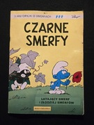 Komiks 90r. Czarne smerfy 3 historyjki o smerfach Komiksy stare prl retro