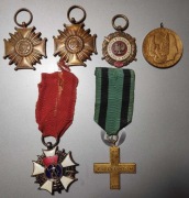 ORDER SZTANDARU PRACY, KRZYŻ PARTYZANCKI I INNE - ZESTAW 6 SZTUK