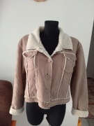 Kurtka z kożuszkiem przejściowa saix woman L kod992