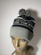 Czapk Zimowa Vans Elite Bobble Kolor Czarno-szary