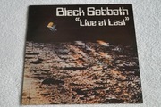 BLACK SABBATH - LIVE AT LAST