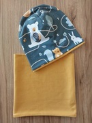 Komplet czapka i komin rozmiar 48