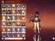 Konto Genshin impact 18 5* postaci 8 5* broni 50 wishy 8k primogemów Eu