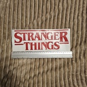 STRANGER THINGS NAKLEJAK 30X10