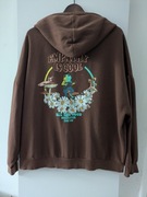 Bluza z kapturem House brązowa żaba * M/L