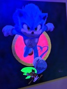 -50% promocja klub pub restauracja Sonic Speedy wnętrze POPART ultraviolet 