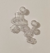 Klocek główka transparentna - 15 szt.