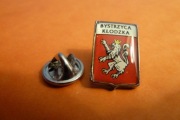 Bystrzyca Kłodzka Pow. Kłodzko Herb pin przypinka 