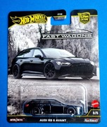Hot Wheels Premium AUDI RS 6 Avant Chase Fast Wagons