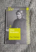 Książka Pan Tadeusz Adama Mickiewicza 