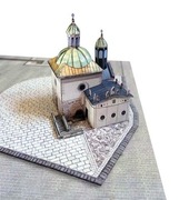 016 BUKO - model kartonowy kościół Św. Wojciecha - Kraków