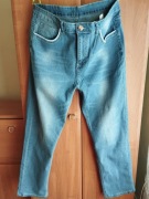 Nowe jeansy elastyczny pas 92-100cm