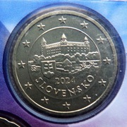 SŁOWACJA 2024 50 CENTÓW UNC !!!!!!!!!!