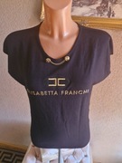 Bluzka dzianina czarna M, Elisabetta Franchi