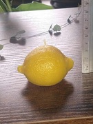 Cytrynka świeca z wosku pszczelego