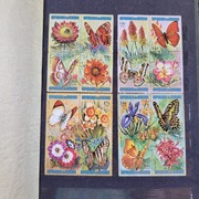 Motyle na znaczkach pocztowych 